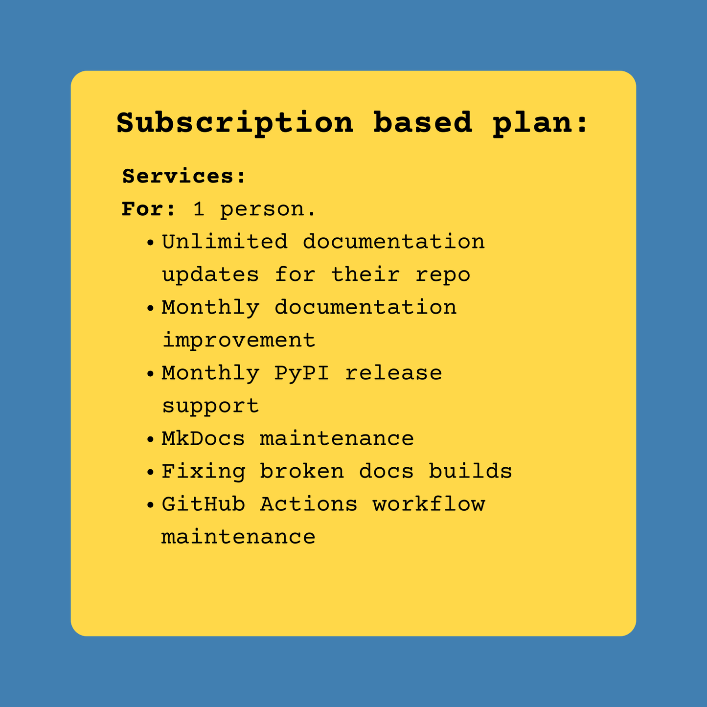 Python & Ladder – Starter Project + Solo Maintainer Plan